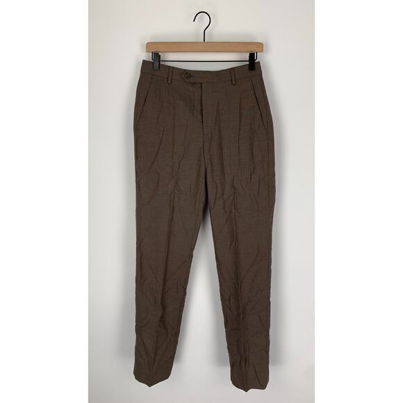 Michael Kors Mens Medium Brown Matisse Pants Comfort Waistband Size 30X32 NWT - Picture 3 of 9